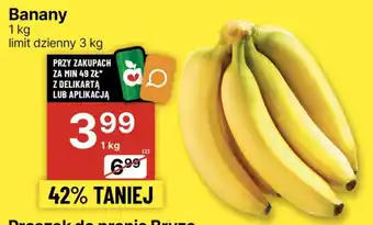 Delikatesy Centrum Banany 1 kg oferta
