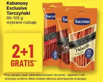 Delikatesy Centrum Kabanosy Exclusive Tarczyński 90-105 g oferta
