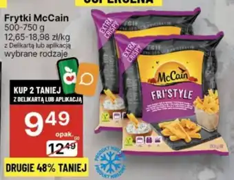 Delikatesy Centrum Frytki McCain 500-750 g oferta