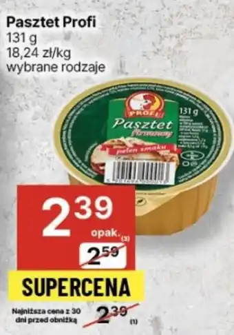 Delikatesy Centrum Pasztet Profi 131 g oferta