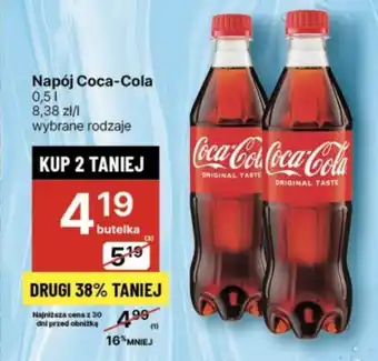 Delikatesy Centrum Napój Coca-Cola 0,5l oferta