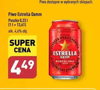 ALDI Piwo Estrella oferta