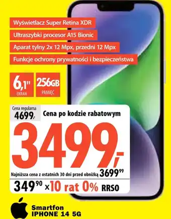 Media Expert Smartfon IPhone oferta