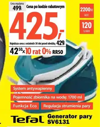 Media Expert Generator pary Tefal oferta