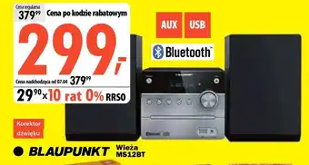 Media Expert Wieża audio Blaupunkt oferta