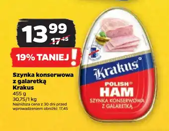 Netto Szynka konserwowa z galaretką Krakus oferta