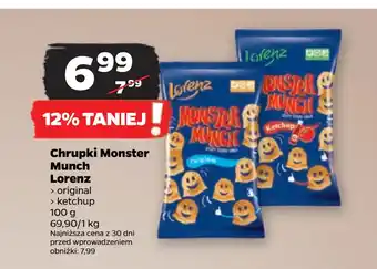 Netto Chrupki Monster Munch Lorenz oferta
