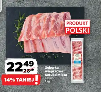 Netto Żeberka wieprzowe Sztuka Mięsa oferta