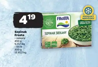 Netto Szpinak Frosta oferta
