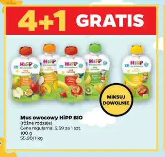 Netto Mus owocowy HiPP BIO oferta