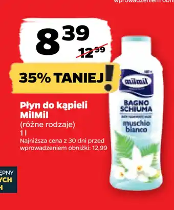 Netto Płyn do kąpieli MilMil oferta