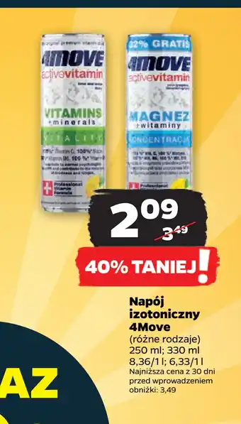Netto Napój izotoniczny 4Move oferta