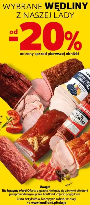 Kaufland WYBRANE WĘDLINY Z NASZEJ LADY oferta
