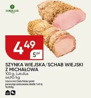 Chata Polska Szynka Lukullus oferta