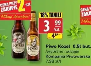 Kozel Ležák Piwo jasne 500 ml