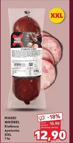 Kaufland Kiełbasa Madej Wróbel oferta