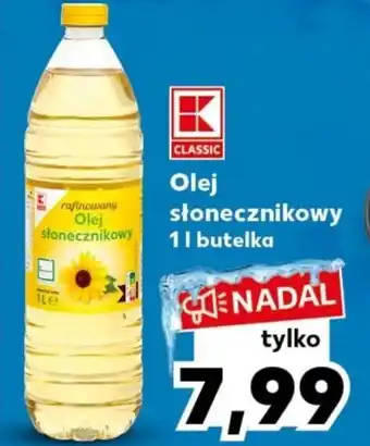 Kaufland Olej słonecznikowy 1l oferta