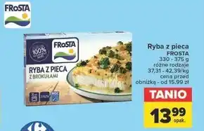 Carrefour FRoSTA Ryba z pieca z brokułami 330 g oferta