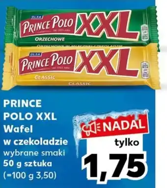 Kaufland PRINCE POLO XXL Wafel w czekoladzie 50g oferta