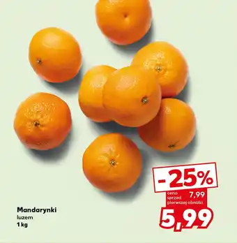 Kaufland Mandarynki 1 kg oferta