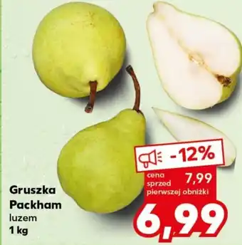 Kaufland Gruszka Packham 1 kg oferta