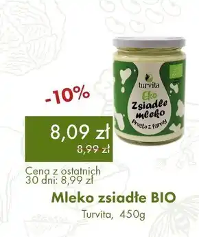 Organic Farma Zdrowia Zsiadłe mleko Turvita oferta