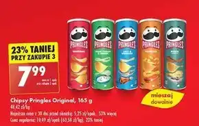 Biedronka Pringles Original Chrupki 165 g oferta