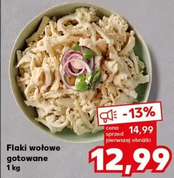 Kaufland Flaki wołowe gotowane 1 kg oferta