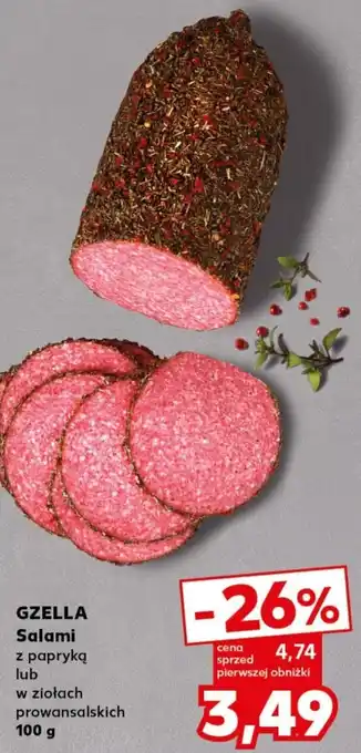 Kaufland GZELLA Salami 100g oferta