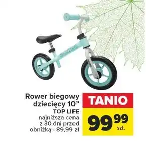 Carrefour Rower biegowy Top Life oferta