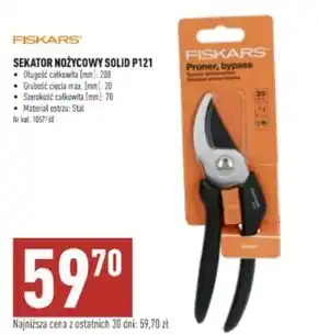 Sekator nożycowy Fiskars