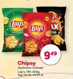 Społem Lay's Chipsy ziemniaczane o smaku papryki 200 g oferta