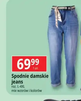 E.Leclerc Spodnie damskie jeans oferta