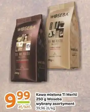 Społem Woseba Ti Meriti Un Caffè Crema E Aroma Kawa palona mielona 250 g oferta