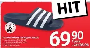 Selgros Klapki Adidas oferta