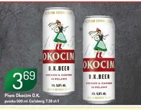 Avita Okocim O.K. Beer Piwo jasne 500 ml oferta