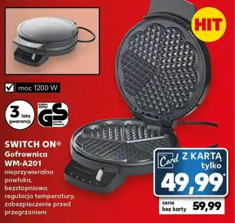 Kaufland SWITCH ON Gofrownica WM-A201 oferta