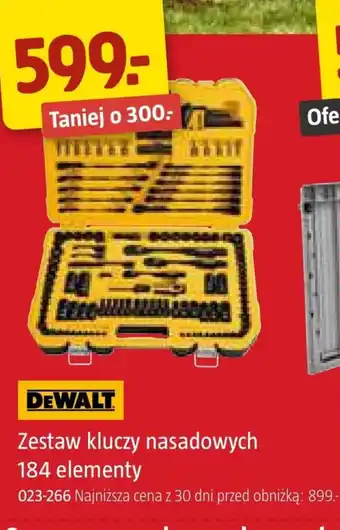 Jula Zestaw kluczy nasadowych Dewalt oferta