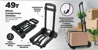 Wózek transportowy składany
