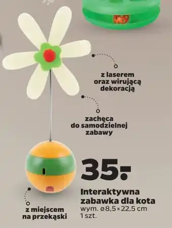 Netto Interaktywna zabawka dla kota oferta