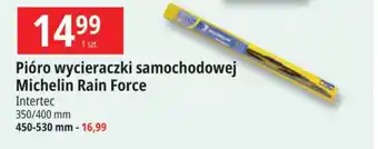 E.Leclerc Pióro wycieraczki samochodowej Michelin Rain Force Intertec 350/400 mm oferta