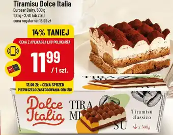Polomarket Tiramisu Dolce Italia Euroser Dairy, 500 g oferta