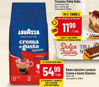 Polomarket Kawa ziarnista Lavazza Crema e Gusto Classico Orbico, 1kg oferta