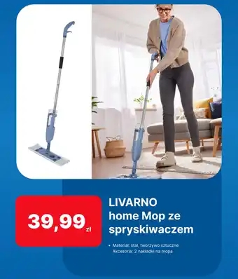 Lidl LIVARNO home Mop ze spryskiwaczem oferta