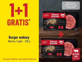 Polomarket Burger wołowy Warmia 220 g oferta