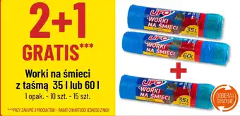 Polomarket Worki na śmieci taśmą 35 l lub 60 l oferta