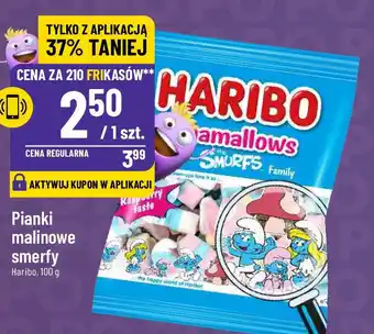 Polomarket Pianki malinowe smerfy Haribo 100 g oferta