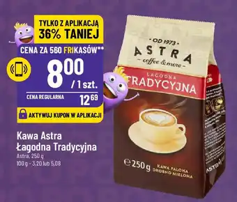 Polomarket Kawa Astra Łagodna Tradycyjna Astra 250g oferta