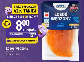 Polomarket Łosoś wędzony Suempol 2x50g oferta