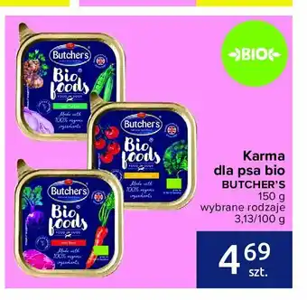 Carrefour Pasztet dla psa z kurczakiem i indykiem 1 SZT 150 G oferta